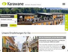 Tablet Screenshot of karawane.de